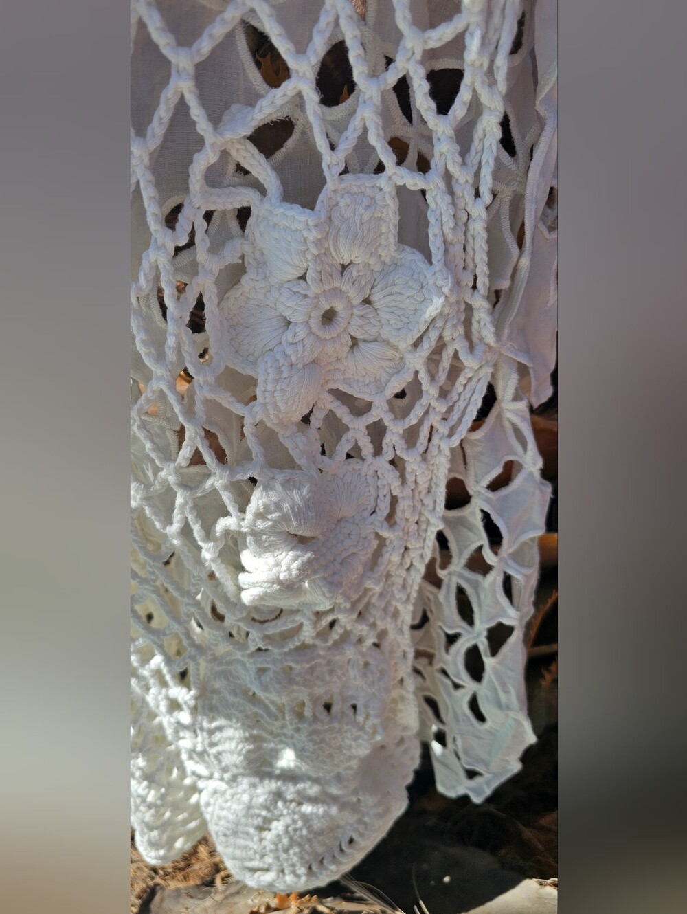 Free People, Crochet Away Kaftan. Festival! - Picture 11 of 16